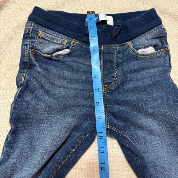 Old Navy boys' jeans, size 5T, blue, elastic waist Skinny - Picture 3 of 5